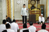 Pj.Bupati Inhil Herman Buka Bimbingan Manasik Haji Gabungan Kecamatan Keritang Dan Kecamatan Kemuning